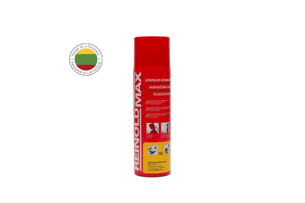 REINOLDMAX aerozolinė gesinimo priemonė 500 ml
