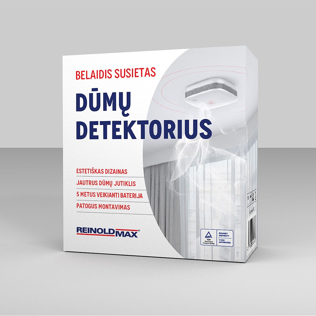 Sujungtas fotoelektrinis dūmų detektorius ZR150SR